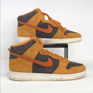 Nike Dunk Hi PRM Retro Dark Russet DD1401-200 Men’s Sneakers - Size 12.5